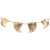 McTeigue 8 Bow Rose Gold Chain Pendant Necklace