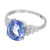  GIA Certified Art Deco 4.51 Carat Sapphire Diamond Platinum Engagement Ring