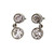 Peter Suchy Antique Inspired Diamond Dangle Earrings Platinum Old European Cut