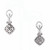 Gregg Ruth Diamond Cluster Earrings 18k White Gold