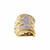 Pendant Slide 18k Yellow Gold Pavé Diamond