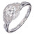 Peter Suchy Round Diamond Halo Engagement Ring Platinum GIA Certified 