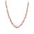 55.00 Carat Multi-Color Briolette Sapphire Gold Necklace