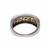 Open Work Diamond 2-Tone 14k Gold Band Ring