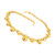 64.26 Carat Citrine Rose Gold Link Necklace