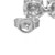 1.20 Carat Diamond Cluster White Gold Drop Dangle Earrings 1.20 Carat Diamond Cluster White Gold Drop Dangle Earrings