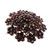 Garnet Gold Plate Silver Cluster Brooch