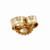 Princess Cut Diamond Dangle Earrings 14k Yellow Gold .32cts Total