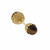 Tiger Eye Yellow Gold Bar Cufflinks