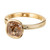 Peter Suchy 1.35 Carat Light Brown Diamond Gold Solitaire Engagement Ring