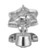 EGL Certified 2.12 Carat Diamond Platinum Star Dangle Earrings