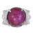 GIA Certified 24.88 Carat Star Ruby Diamond Gold platinum Cocktail Ring