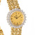 Omega Ladies .75 Carat Diamond Yellow Gold Wristwatch