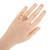 Peter Suchy 1.14ct GIA Certified Rose Cut Diamond Insert Engagement Ring