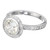 Peter Suchy GIA Certified 1.46 Carat Diamond Platinum Halo Engagement Ring