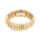 Bombe Bracelet Hinged Covered Goldie Watch - petersuchyjewelers