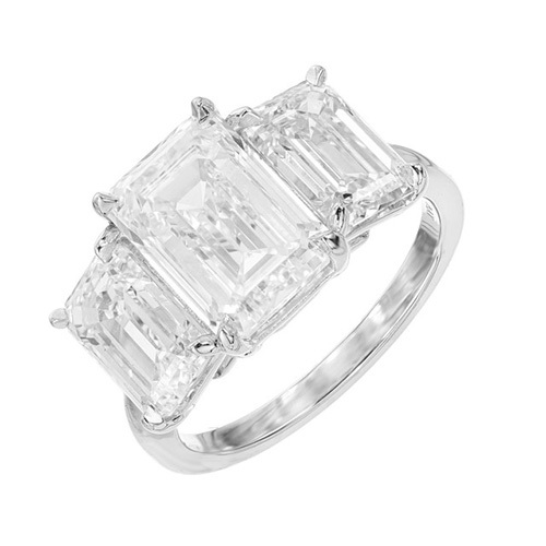 Three-Stone Rings