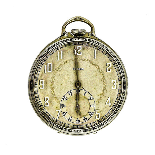 Elgin Gold Filled 1926 Pocket Watch petersuchyjewelers