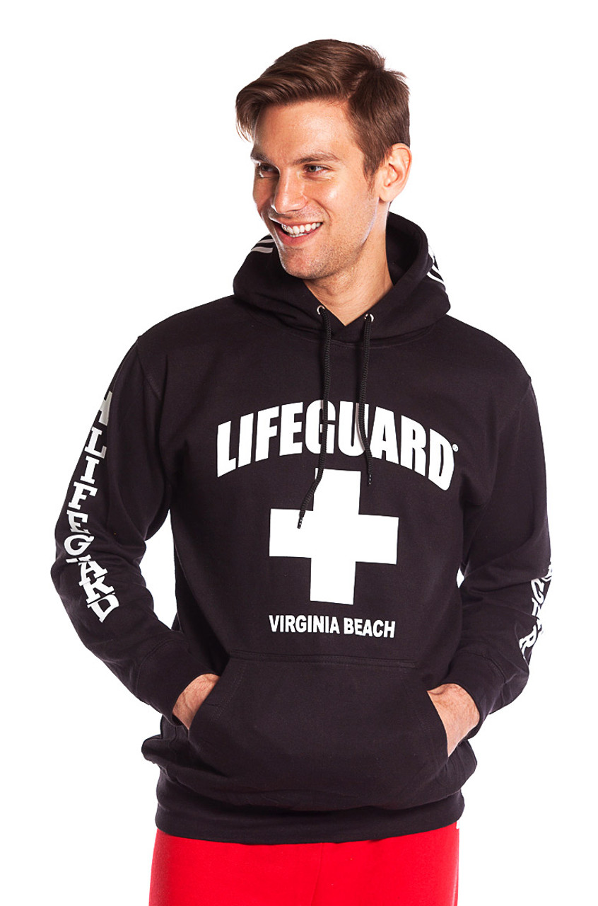 Guys Iconic Hoodie - Beach Lifeguard