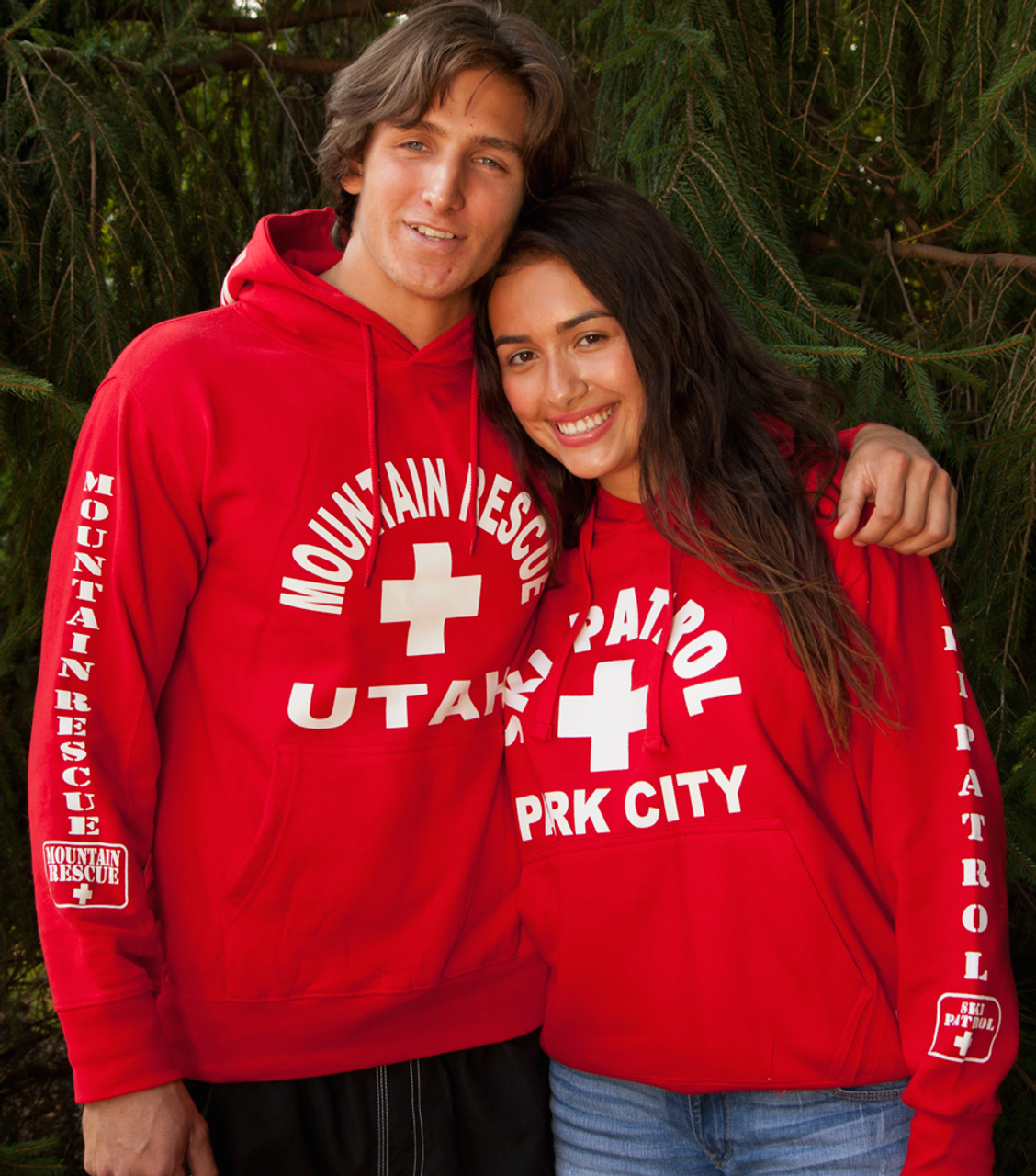 ski patrol hoodie