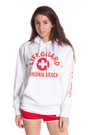 White Ladies West Coast Hoodie | Beach Lifeguard Apparel Online Store