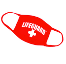 12-Pack LIFEGUARD® Red Cotton Face Mask