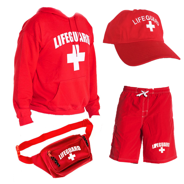 Lifeguard Guys Sweatshirts, Swim Trunks 