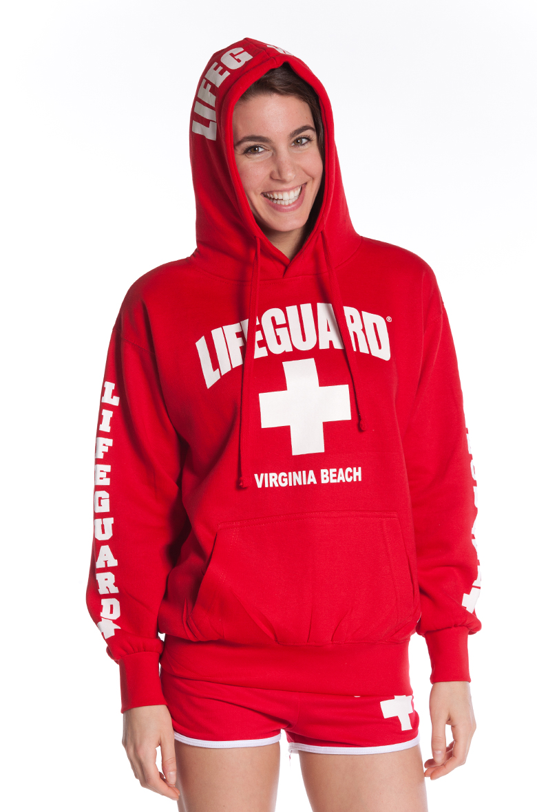 Mens Santa Cruz Lifeguard Pullover Hoodie Sweatshirt [choose size