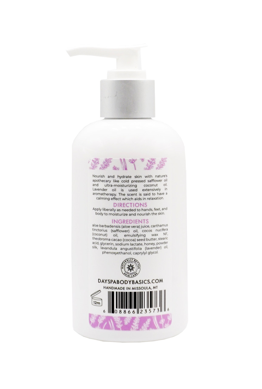 Lavender Luxury Lotion = Silky, Nourished, & Hydrated Skin 