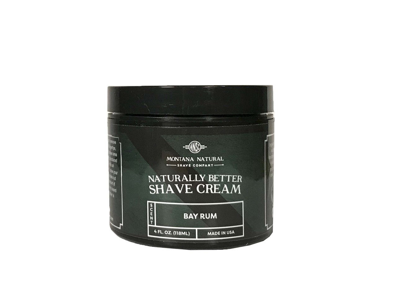 Montana Natural Shave Company | Bay Rum Shave Cream for a Naturally Better Shave Experience!