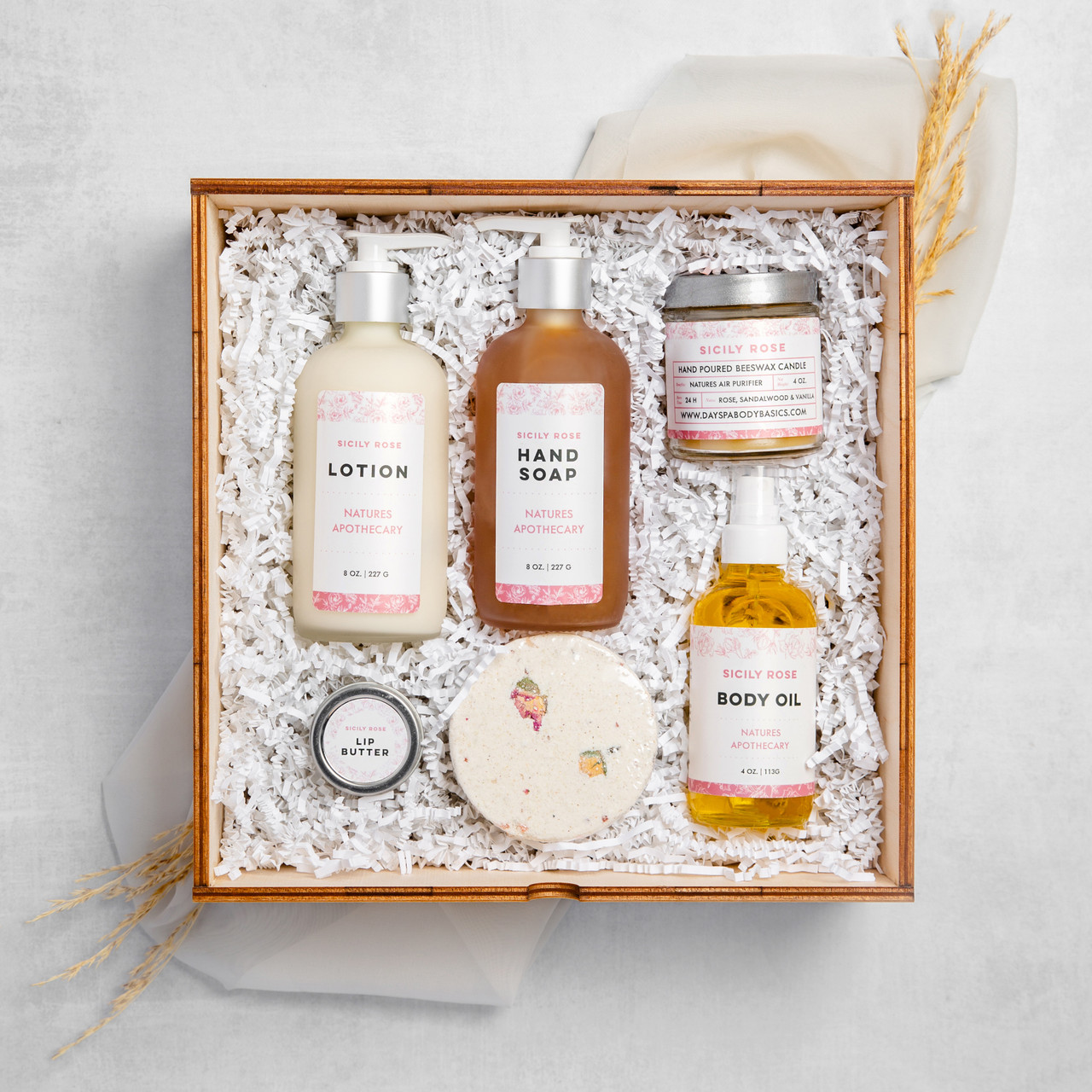 Sicily Rose Bath & Body - The Gift of a Luxurious Aromatherapy