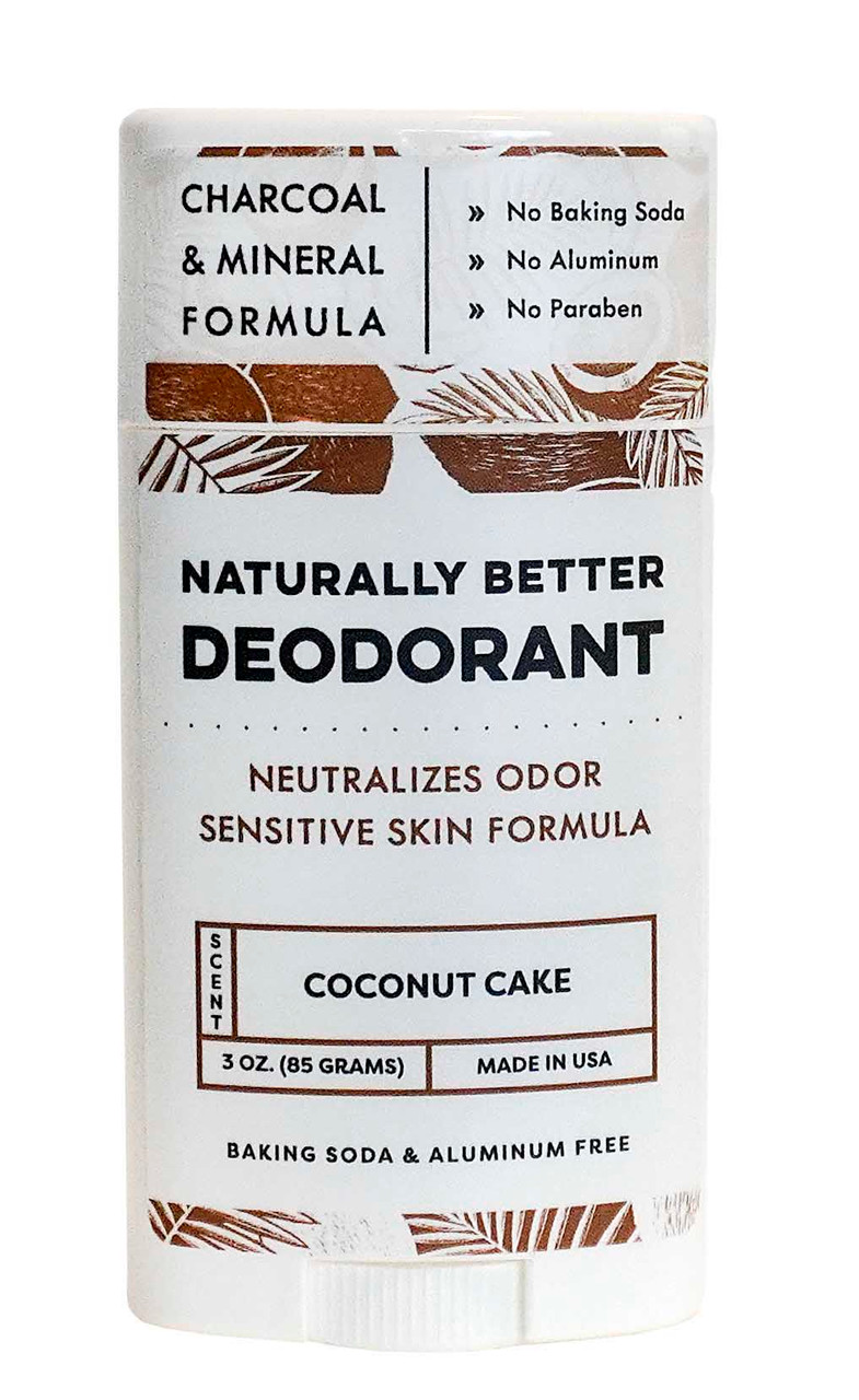 Coconut Cake Essential Oil Naturally Better Deodorant - DAYSPA Body Basics