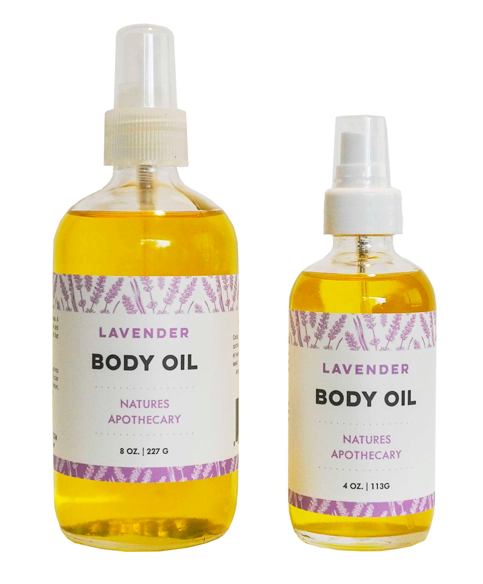Lavender Body Oil UltraMoisturizing Wildly Luxurious