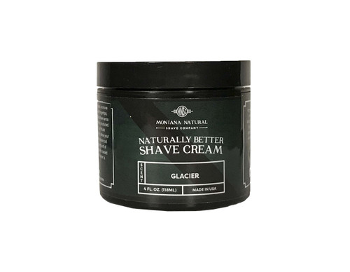 Montana Natural Shave Company | Glacier Shave Cream for a Naturally Better Shave Experience!