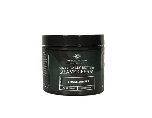 Montana Natural Shave Company | Smoke Jumper (Pine Tar) Shave Cream for a Naturally Better Shave Experience!