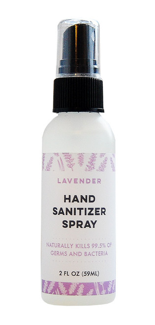 Lavender All Natural Hand Sanitizer | Kills 99% of Germs & Bacteria DAYSPA Body Basics