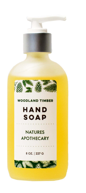 Woodland Timber All Natural Liquid Soap - DAYSPA Body Basics