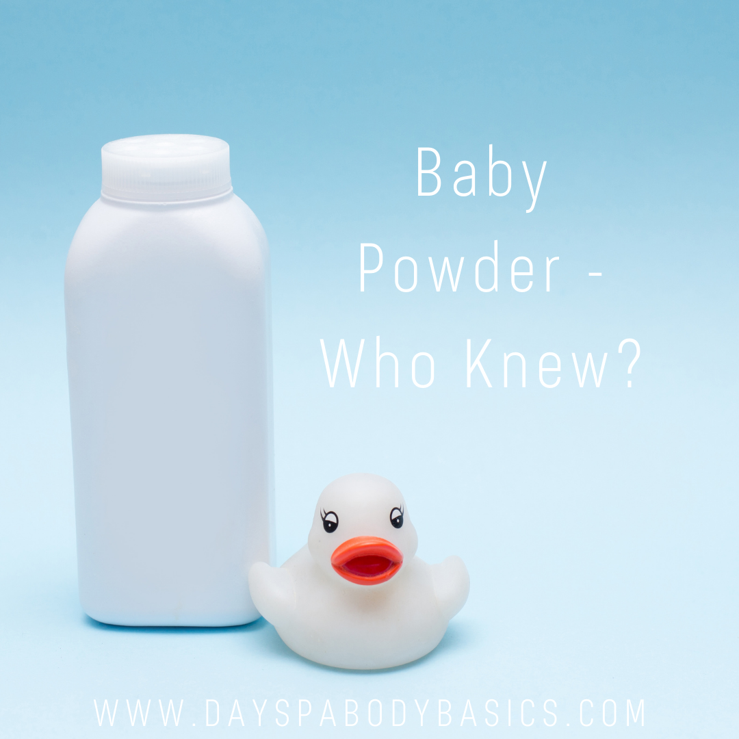 Baby powder discount after shaving