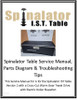 Spinalator IST Table Service Manual