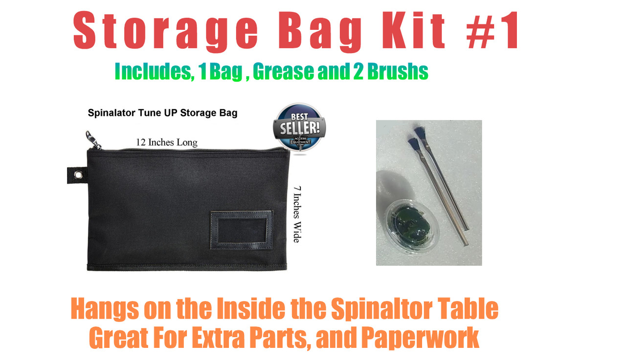 Spinalator Table Storage Bag Kit  #1