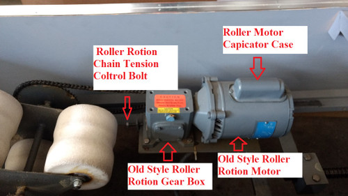 Spinalator Table Roller Rotation Gearbox