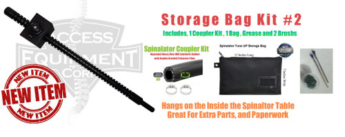 Spinalator Travel Cross Cut Gear & Fang Assembly Combo #2