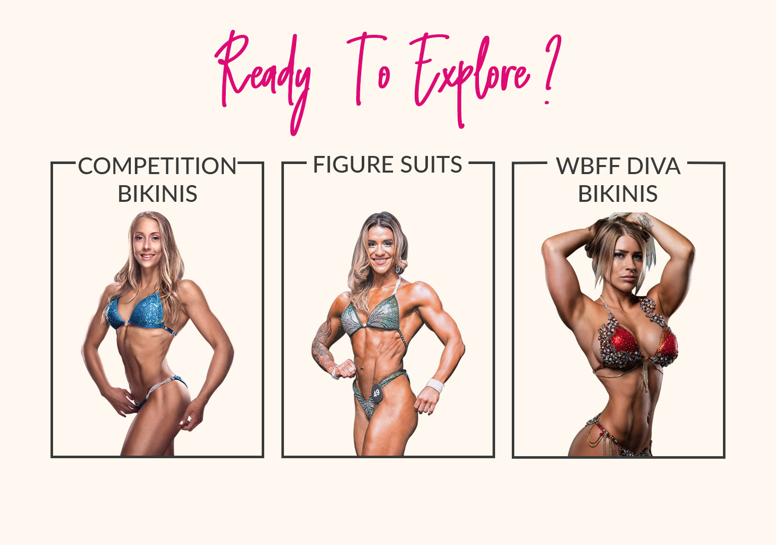 Explore Figure Suits and Competition Bikinis UK