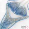 Blue Figure Competition Suit