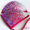 Red Crystal Competition Bikini