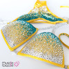 Yellow Crystal Competition Bikini (CB187)