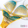 Yellow Crystal Competition Bikini (CB187)
