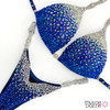 Blue Ombre Competition Bikini