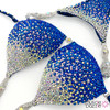 Blue Ombre Competition Bikini