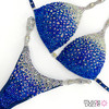 Blue Ombre Competition Bikini (CB202)